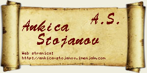 Ankica Stojanov vizit kartica